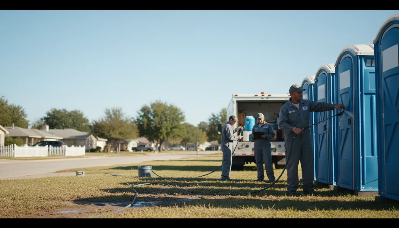 Long-Term Portable Toilet Rental in Fairmount, ND near me